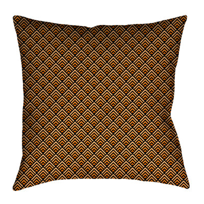 Avicia Throw Pillow Latitude Run Tan Color Faux Suede Pillow Cover with